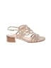 Stuart Weitzman 100% Leather Ivory Sandals Size 7 - photo 1