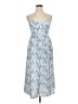 Cider Paisley Blue Cocktail Dress Size XL - photo 1
