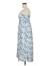Cider Paisley Blue Cocktail Dress Size XL - photo 5
