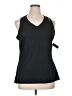 Reebok 100% Polyester Black Sleeveless T-Shirt Size XL - photo 1