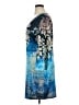Unbranded Paisley Blue Cocktail Dress Size 1X - photo 5