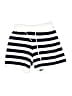 Unbranded 100% Viscose Stripes White Shorts Size S - photo 1