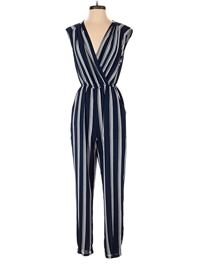 Pre-owned Lily Rose Jumpsuit In Blue