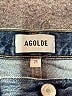 AGOLDE 100% Cotton Blue Jeans Size 25 waist - photo 7