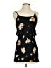 Forever 21 Floral Black Casual Dress Size S - photo 1