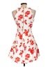 River Island Floral White Cocktail Dress Size 10 - photo 2