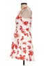 River Island Floral White Cocktail Dress Size 10 - photo 5