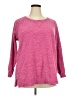 Danskin Now 100% Polyester Pink Pullover Sweater Size 2X - photo 1