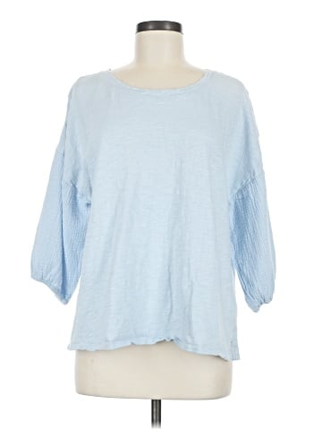 Soft Surroundings 3/4 Sleeve Top (view 1)