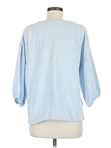 Soft Surroundings 3/4 Sleeve Top (view 2)