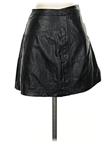Free People Faux Leather Skirt (view 1)