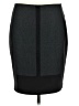 Tahari Solid Black Formal Skirt Size 6 - photo 1