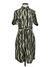 Halston Print Green Casual Dress Size XS - photo 1