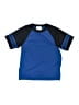 Hanna Andersson 100% Polyester Color Block Blue Active T-Shirt Size 6 - 7 - photo 1