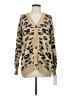 Goodnight Macaroon Animal Print Tan Cardigan Size S - photo 1