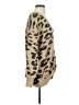 Goodnight Macaroon Animal Print Tan Cardigan Size S - photo 4