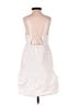 Zara 100% Polyester White Cocktail Dress Size M - photo 2
