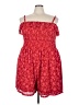 Torrid 100% Polyester Red Romper Size 3X Plus (3) - photo 1