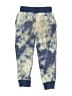 Spotted Zebra Tie-dye Blue Sweatpants Size S (kids) - photo 2