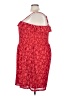 Torrid 100% Polyester Red Romper Size 3X Plus (3) - photo 5