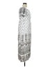 Lapogee 100% Rayon Paisley Silver Casual Dress Size 1X - photo 4
