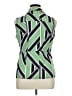 Tommy Hilfiger Green Short Sleeve Blouse Size XL - photo 2