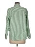 Universal Thread Stripes Green Long Sleeve Button-Down Shirt Size M - photo 2
