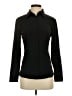 Express 100% Spandex Black Long Sleeve Blouse Size 3 - 4 - photo 1