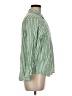 Universal Thread Stripes Green Long Sleeve Button-Down Shirt Size M - photo 4