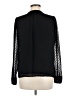 J.Crew 100% Polyester Black Long Sleeve Blouse Size M - photo 2