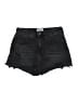ABound Black Denim Shorts Size 26 waist - photo 1
