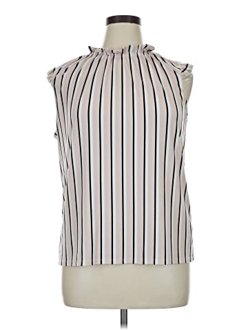 Adrianna Papell Sleeveless Blouse (view 1)