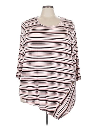 Como Blu 3/4 Sleeve T-Shirt (view 1)