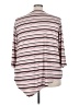 Como Blu Stripes Pink 3/4 Sleeve T-Shirt Size 3X - photo 2
