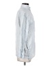 Zara 100% Linen Blue Long Sleeve Button-Down Shirt Size XS - photo 4