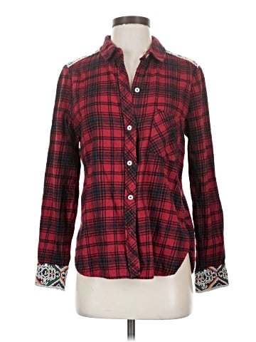 Holding Horses Long Sleeve Button-Down Shirt (view 1)