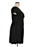 Derek Heart Solid Black Cocktail Dress Size XL - photo 4