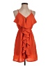 Alya 100% Polyester Orange Cocktail Dress Size S - photo 1