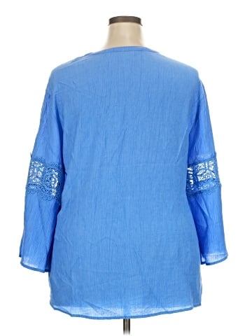 Ruby Rd. 3/4 Sleeve Blouse (view 2)