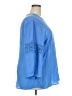 Ruby Rd. Blue 3/4 Sleeve Blouse Size 2X - photo 4