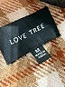 Love Tree 100% Polyester Plaid Brown Jacket Size M - photo 6