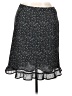 Style&Co 100% Polyester Paisley Black Casual Skirt Size 14 Petite - photo 1