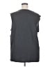Torrid 100% Cotton Gray Sleeveless T-Shirt Size 2X Plus (2) - photo 2