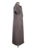 Halogen Plaid Gray Casual Dress Size L - photo 4
