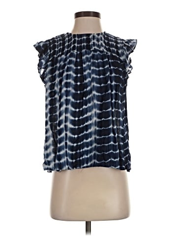 Aqua Sleeveless Blouse (view 1)