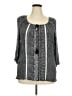 DressBarn Gray 3/4 Sleeve Blouse Size 3X - photo 1