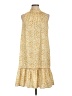 Sam Edelman 100% Polyester Yellow Casual Dress Size L - photo 1