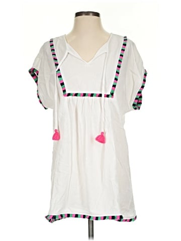 J.Crew Factory Store Short Sleeve Blouse (view 1)
