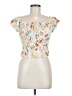 Kirious Ivory Short Sleeve Blouse Size M - photo 1