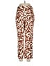 SPANX Print Brown Casual Pants Size M - photo 2